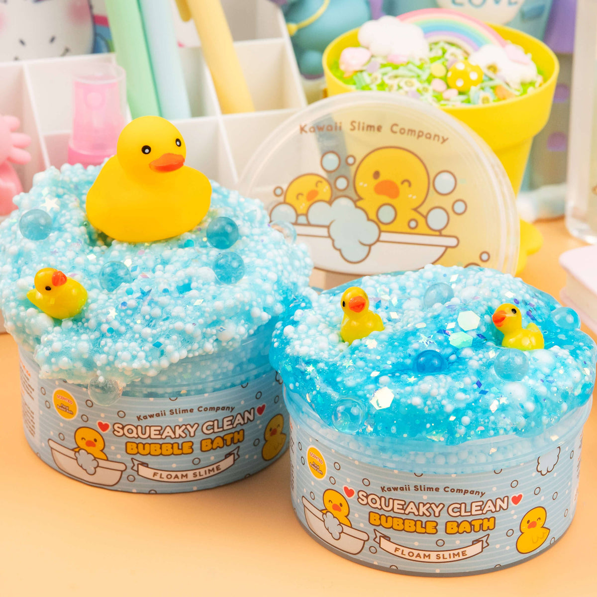 Squeaky Clean Bubble Bath slime