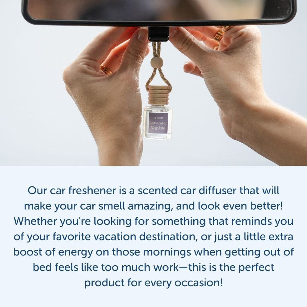 Flannel Pine Scented Car Freshener