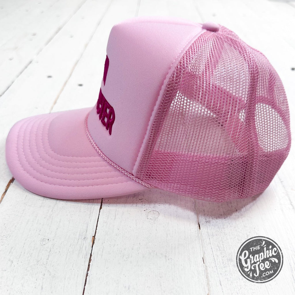 Main Character Embroidered Trucker Cap