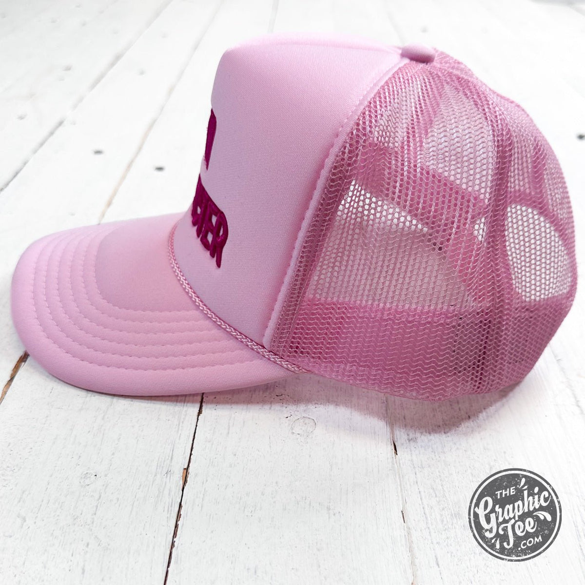 Main Character Embroidered Trucker Cap