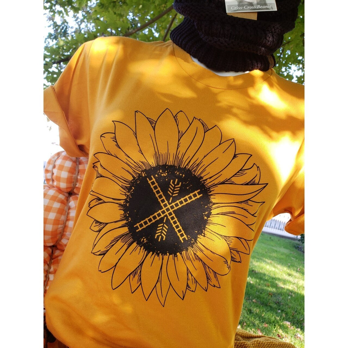 Newton Flag Sunflower Unisex Tee