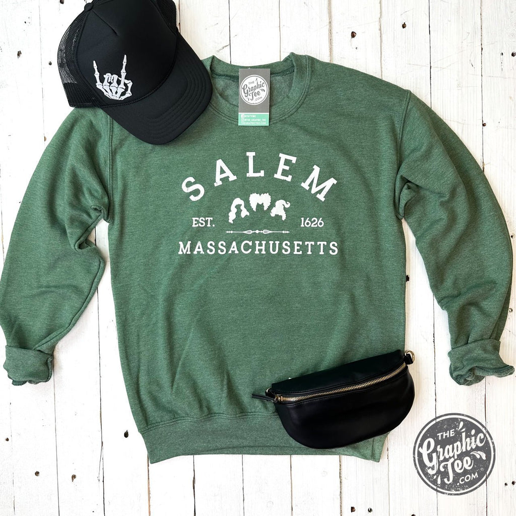Salem Massachusetts Crewneck Sweatshirt