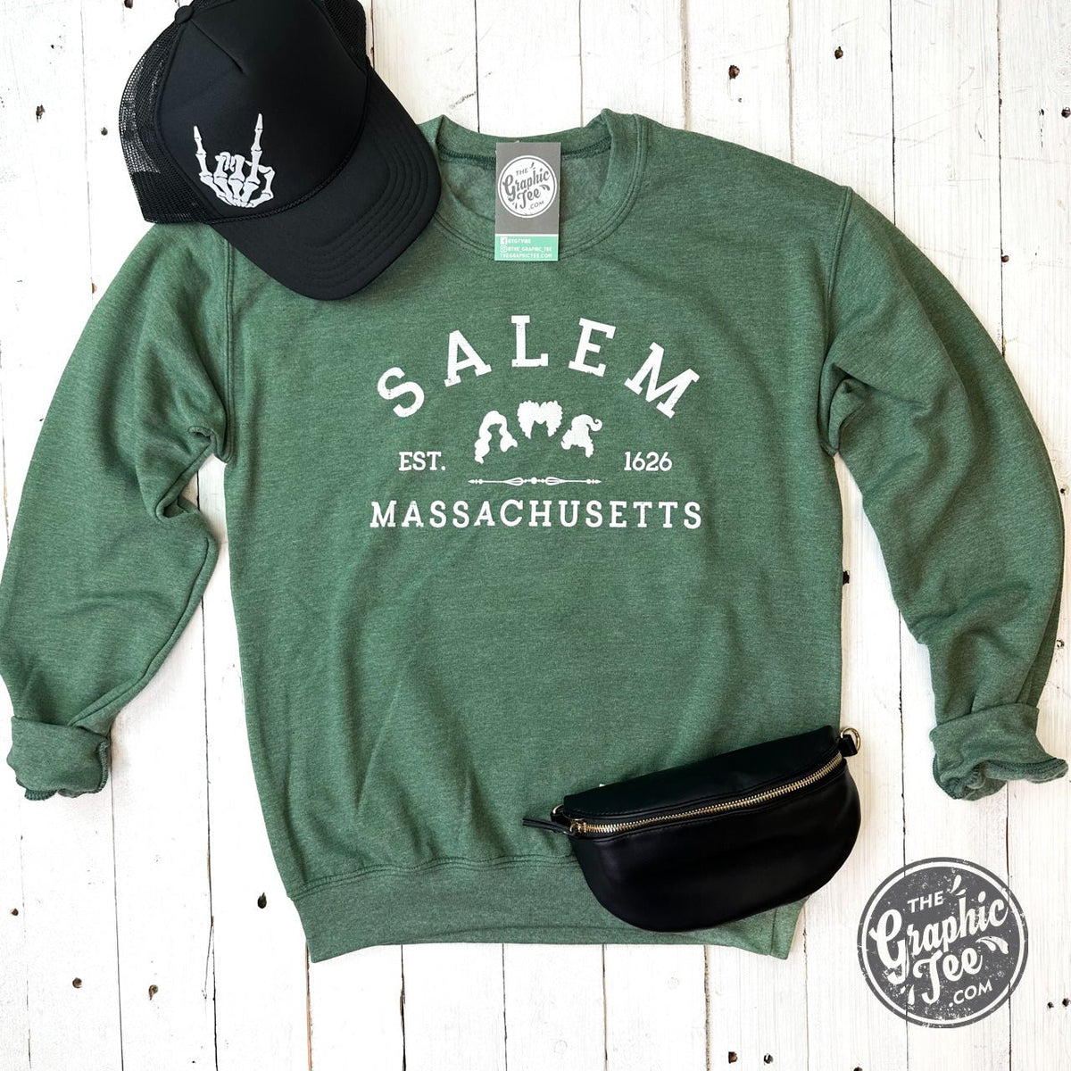 Salem Massachusetts Crewneck Sweatshirt
