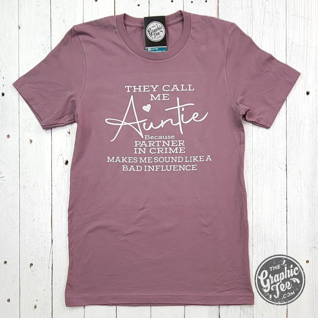They Call Me Auntie Short Sleeve Tee